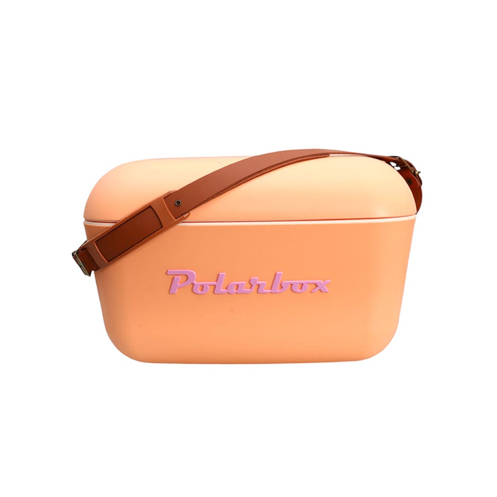 Polarbox Retro Cooler Box 12L | 20L Orange Sorbet and Pink