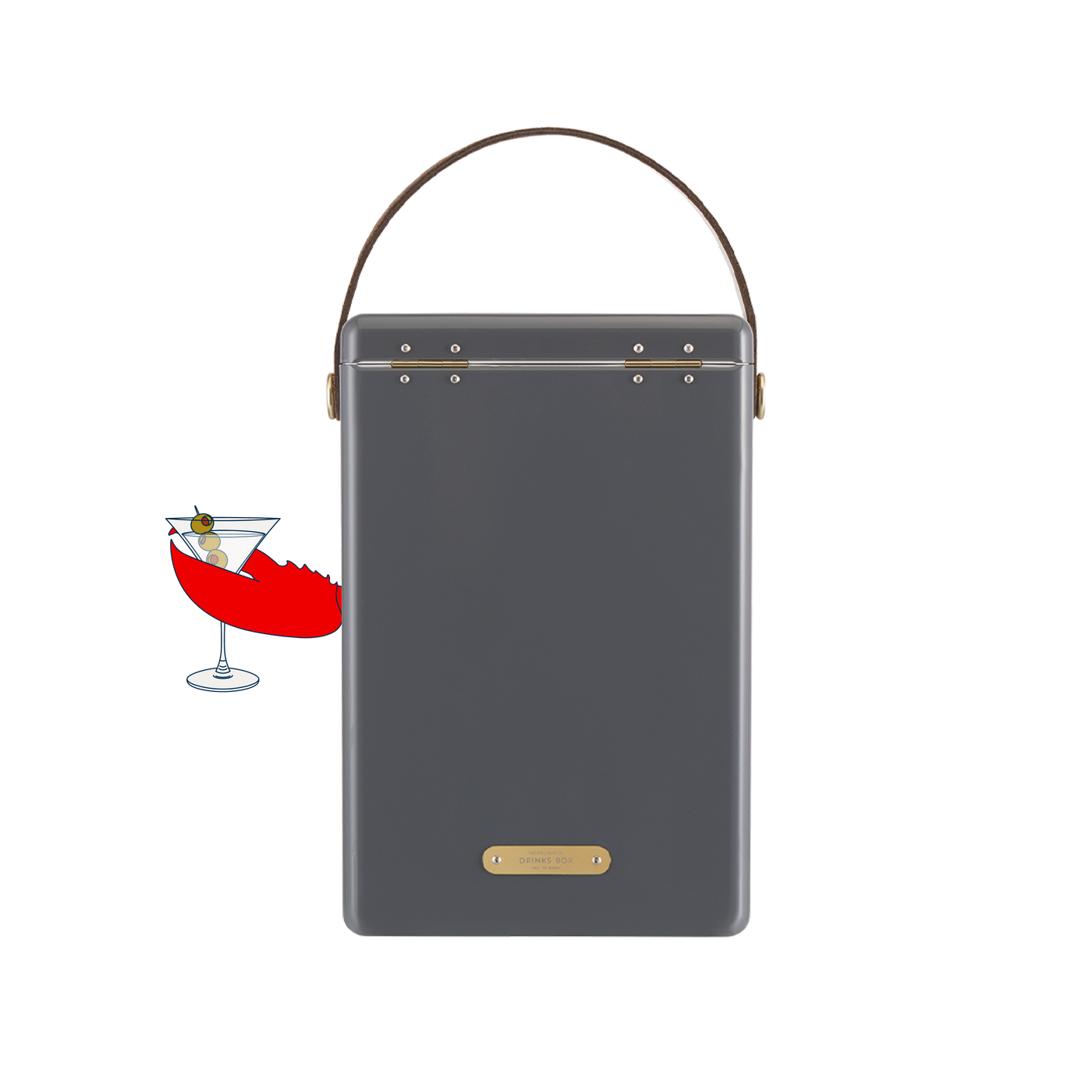 Drinks Box / Oyster Grey